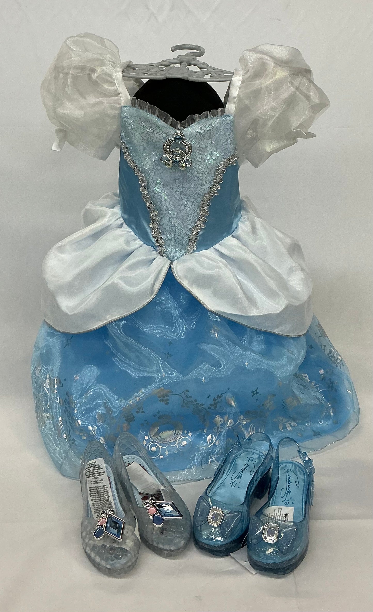 Disney Cinderella Dress and Light up Shoe Set size 3T