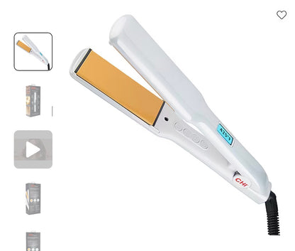 CHI "Original Digital ""I Do"" Blushing Bride" Fast Heating 1 1/2" Flat Iron - Open Box