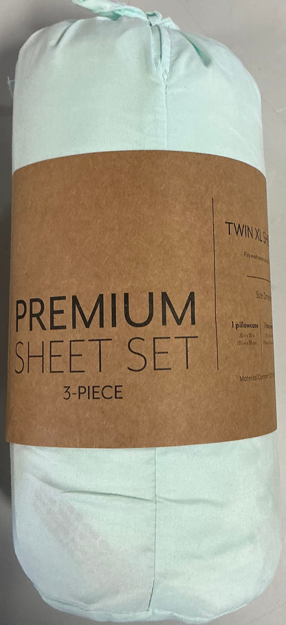 Casual Comfort™ Premium Ultra Soft Microfiber Wrinkle Free 3 Piece Sheet Set Twin XL