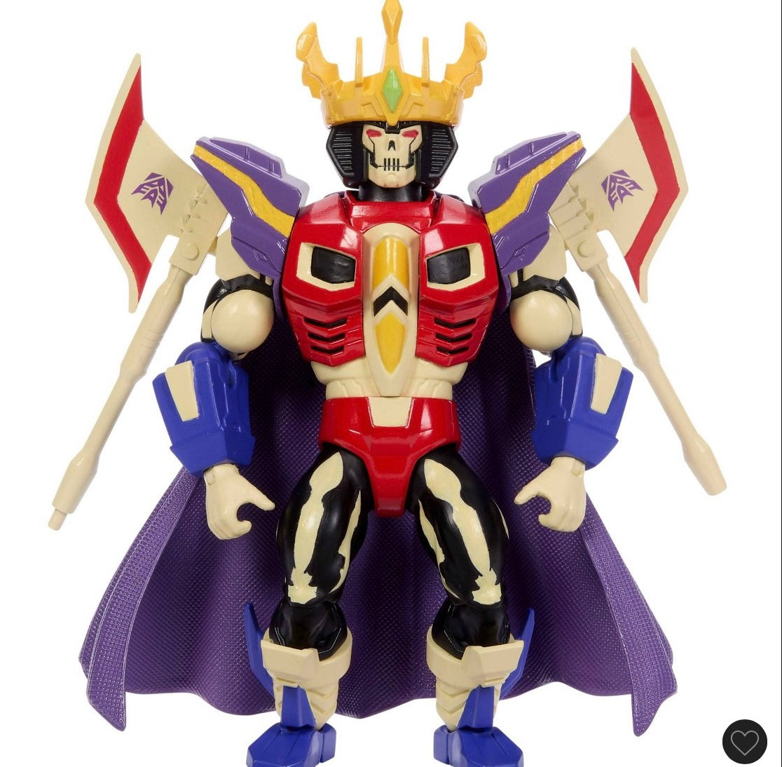 Masters of the universe origins & transformers starscream armor scare glow action figure