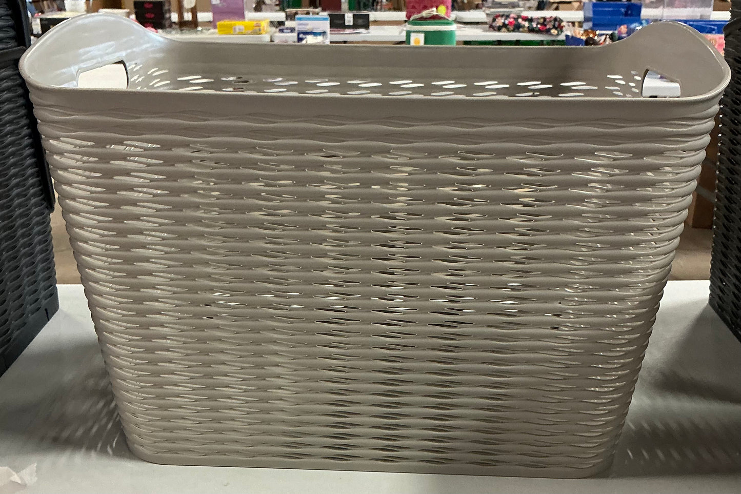 Wave XL curved storage bin 11.3” H x 12.6” x 16.3” - PICK UP ONLY
