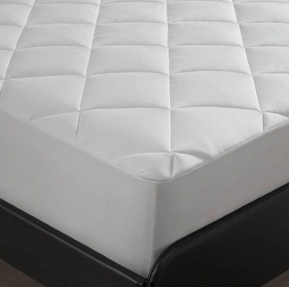 Sharper Image Cooling Touch Down Alternative Mattress Pad Twin-White