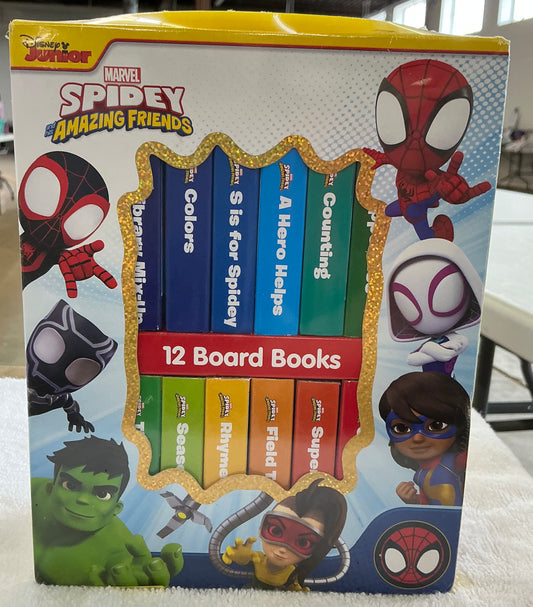 Disney Junior Marvel Spidey and His Amazing Friends 12 board book