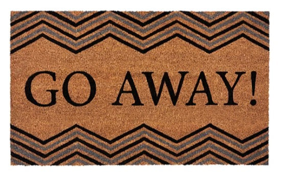 Achim Go Away Coir 18"X30" Doormat