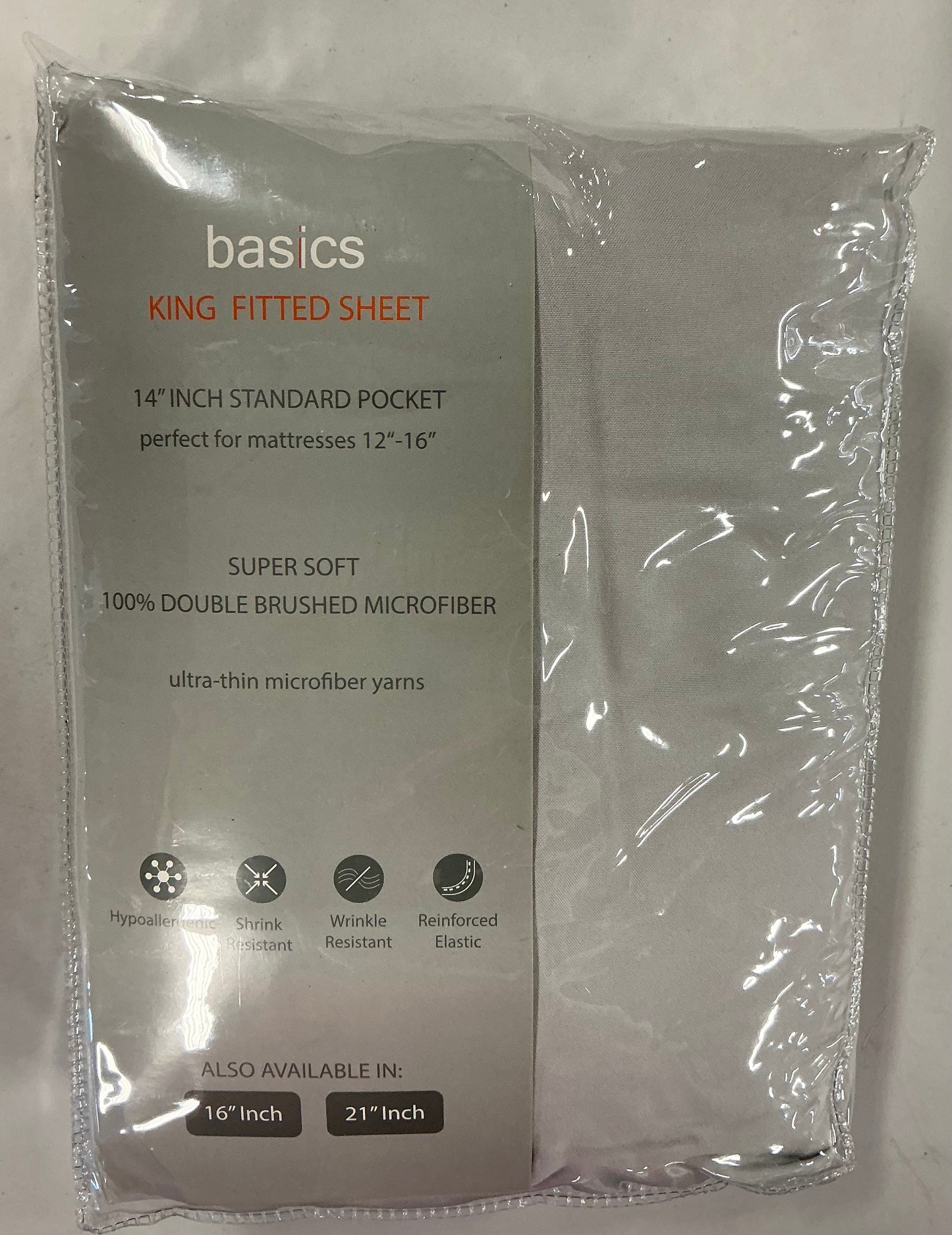 Swift Home Ultra Soft Deep Pocket Fitted Sheet king