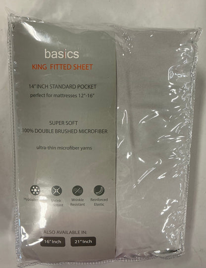Swift Home Ultra Soft Deep Pocket Fitted Sheet king