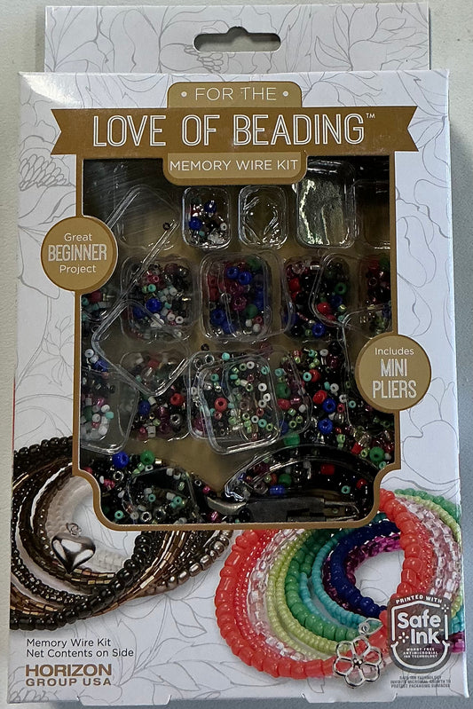 For the Love of Beading memory wire jewelry starter kit