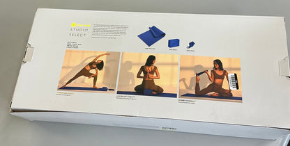 Gaiam studio select beginners yoga block kit - blue - DAMAGED/OPEN BOX - PRODUCT IS NEW
