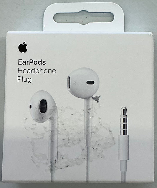 Apple EarPods with 3.5mm headphone plug model A1472 open box-Inpected