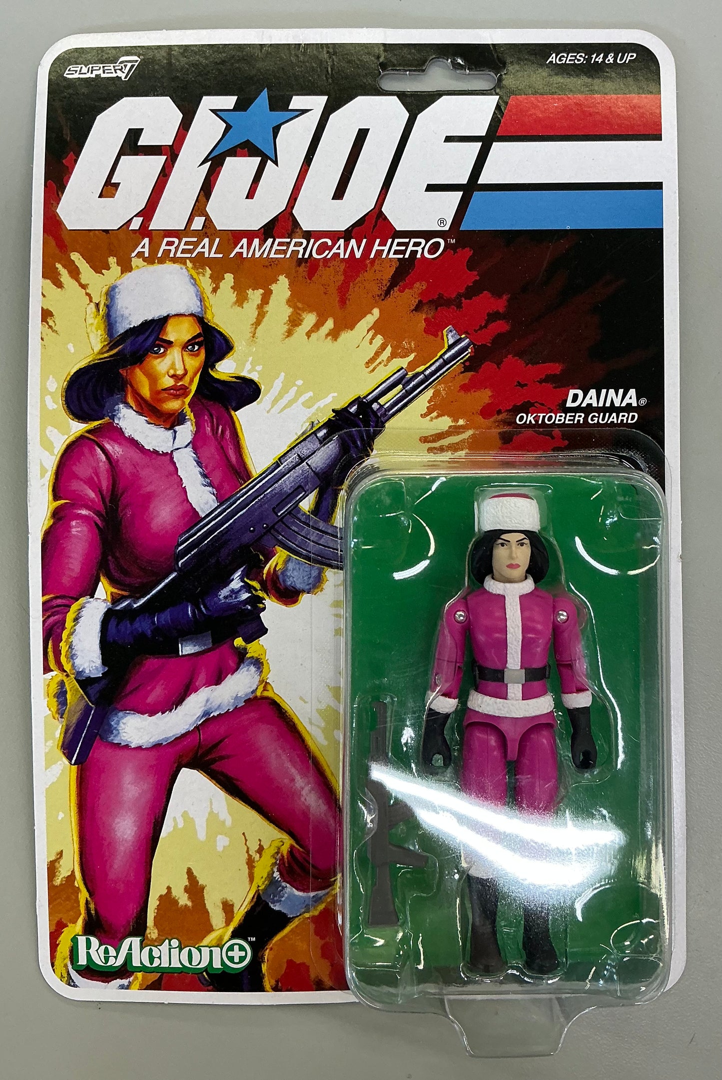 G.I. Joe super7 ReAction+ figures - Daina (cartoon)