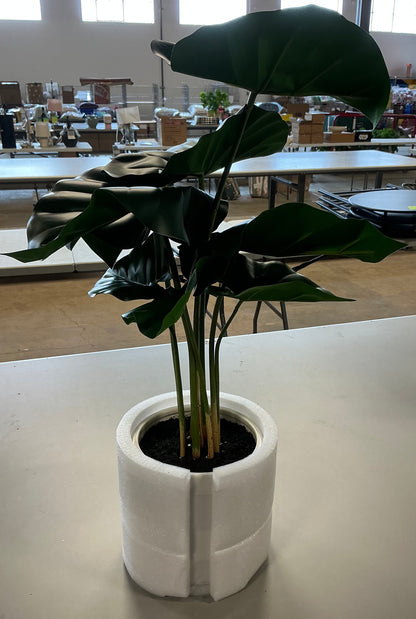 Potted faux plant - PICK UP ONLY