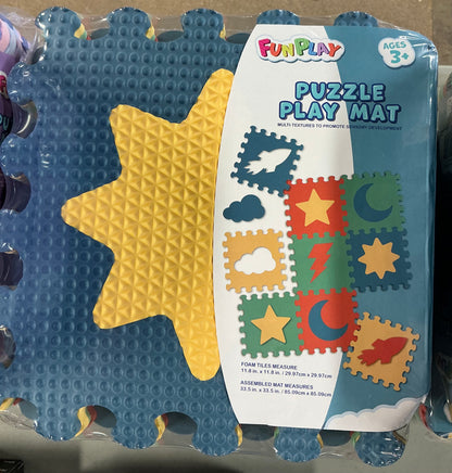 Fun play puzzle play mat