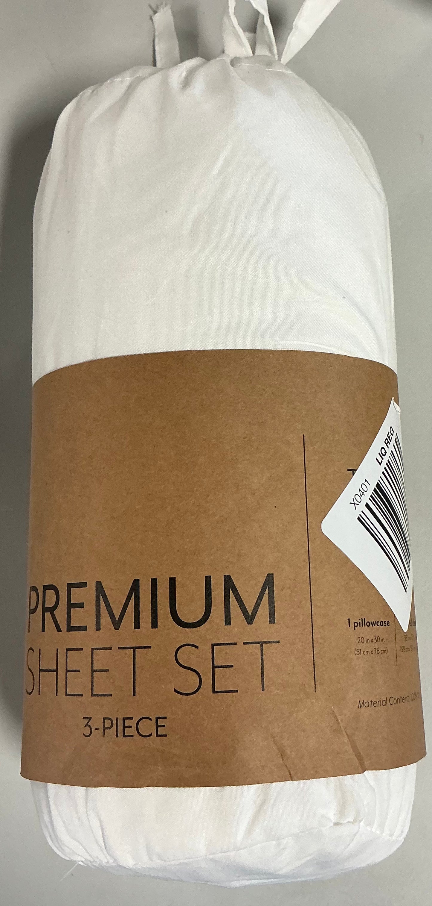 Casual Comfort™ Premium Ultra Soft Microfiber Wrinkle Free 3 Piece Sheet Set Twin