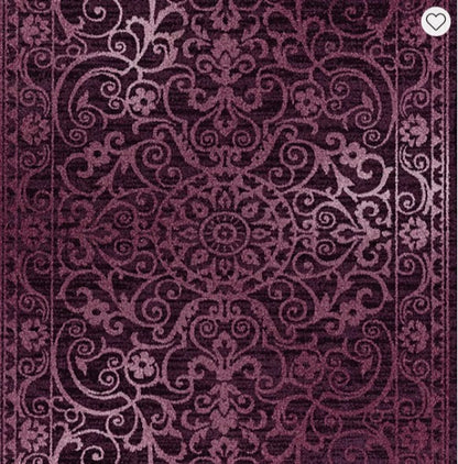 Maples Astrid Washable Indoor Rectangular Runner 20x60 Inch