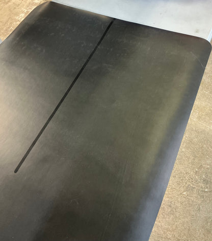 THRIFTY 70 - Yoga mat rubber gray (5mm) - AS IS - USED - FINAL SALE - NO RETURNS