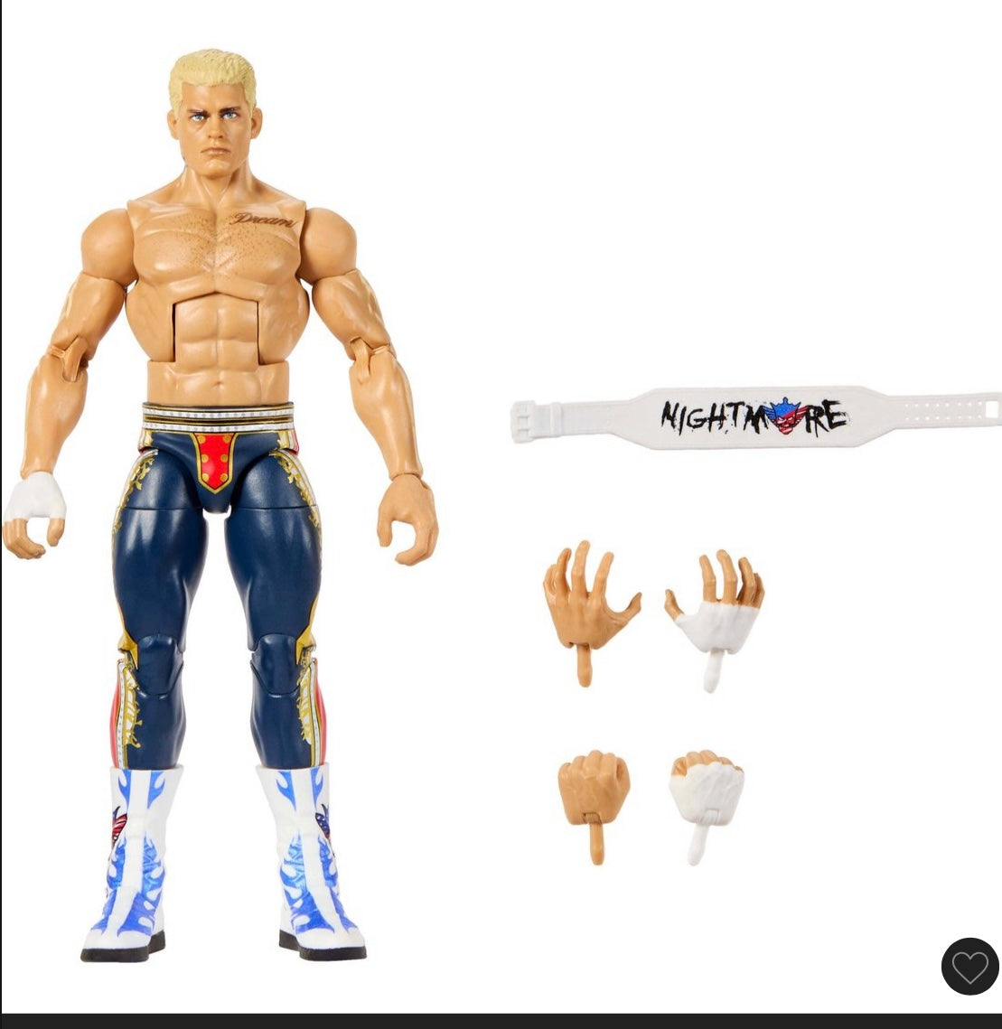 “The American Nightmare” Cody Rhodes WWE Elite collection - DAMAGED PACKAGE