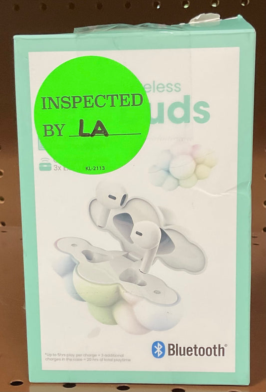 (Clearance )true wireless Earbuds - Rainbow Cloud