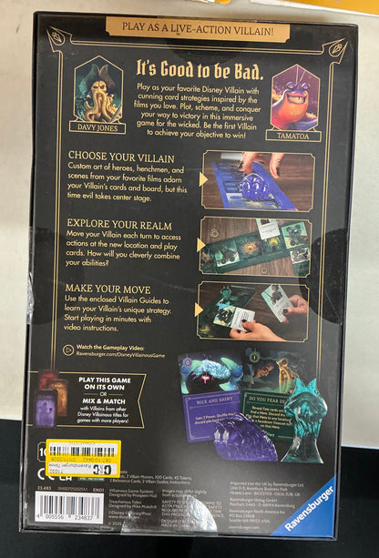 Ravensburger Disney villainous treacherous tides