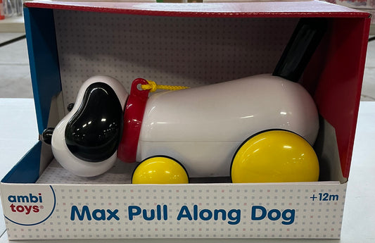 Ambi Toys Max Pull Along Dog toy