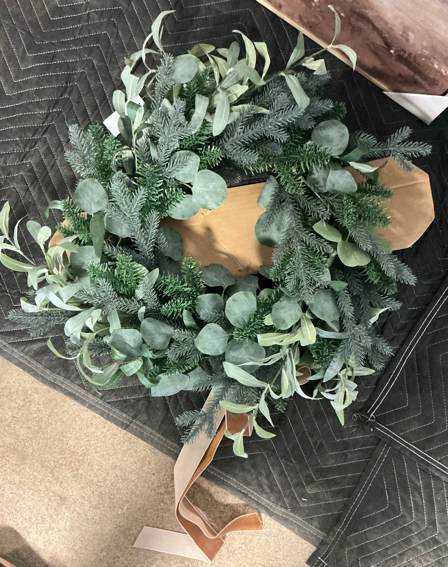 Faux wreath - PICK UP ONLY