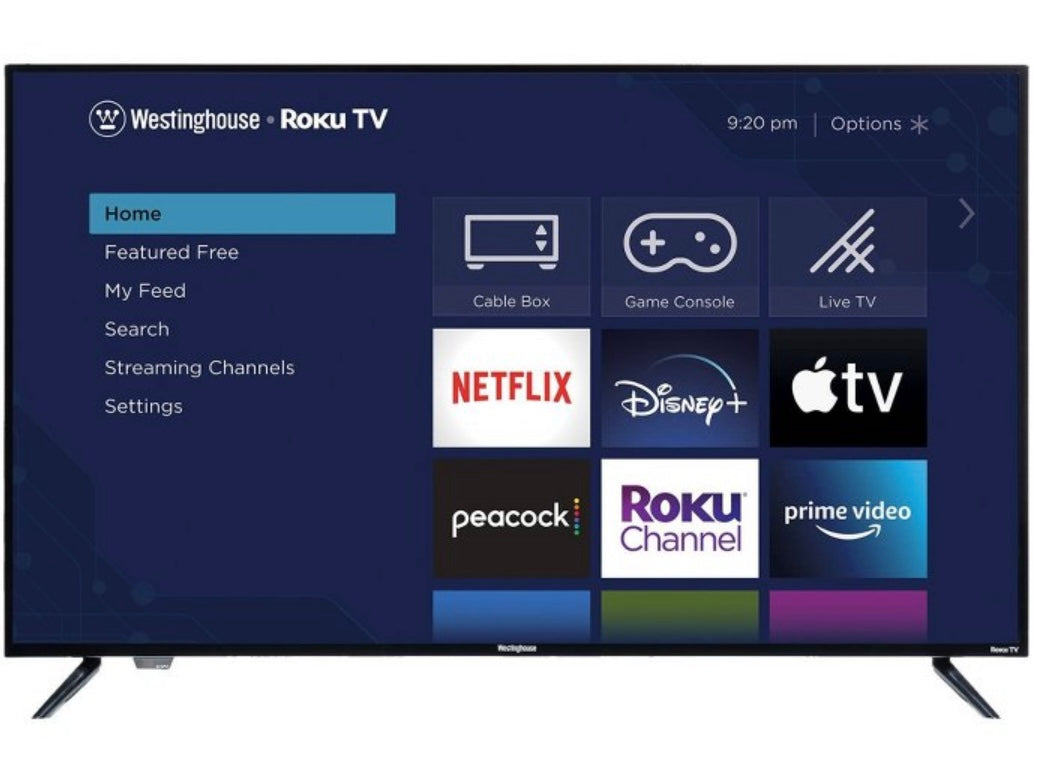 Westinghouse 43" 4K Ultra HD Roku Smart TV with HDR - WR43UT4212