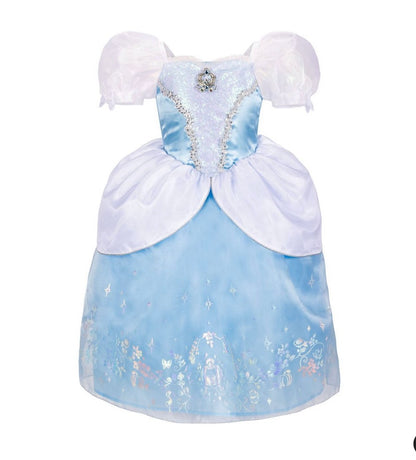 THRIFTY 70 - Disney Princess Cinderella dress size 5-6 - USED - FINAL SALE - NO RETURNS - AS IS
