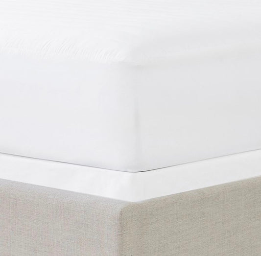 iEnjoy Home white queen-sized quilted waterproof mattress protector