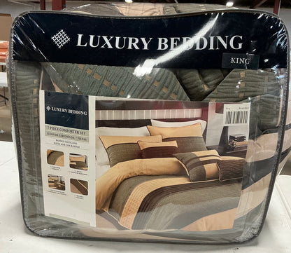 Riverbrook Home Lexia 7-pc. Midweight Embroidered Comforter Set king