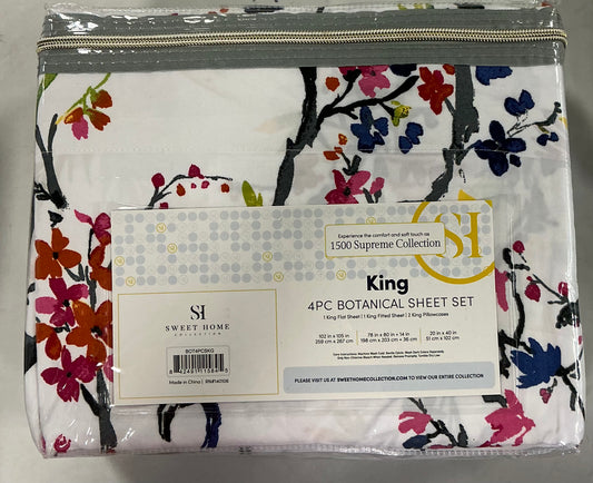 1500 Supreme Collection Extra Soft Botanical Bright Whimsical Watercolor Patt