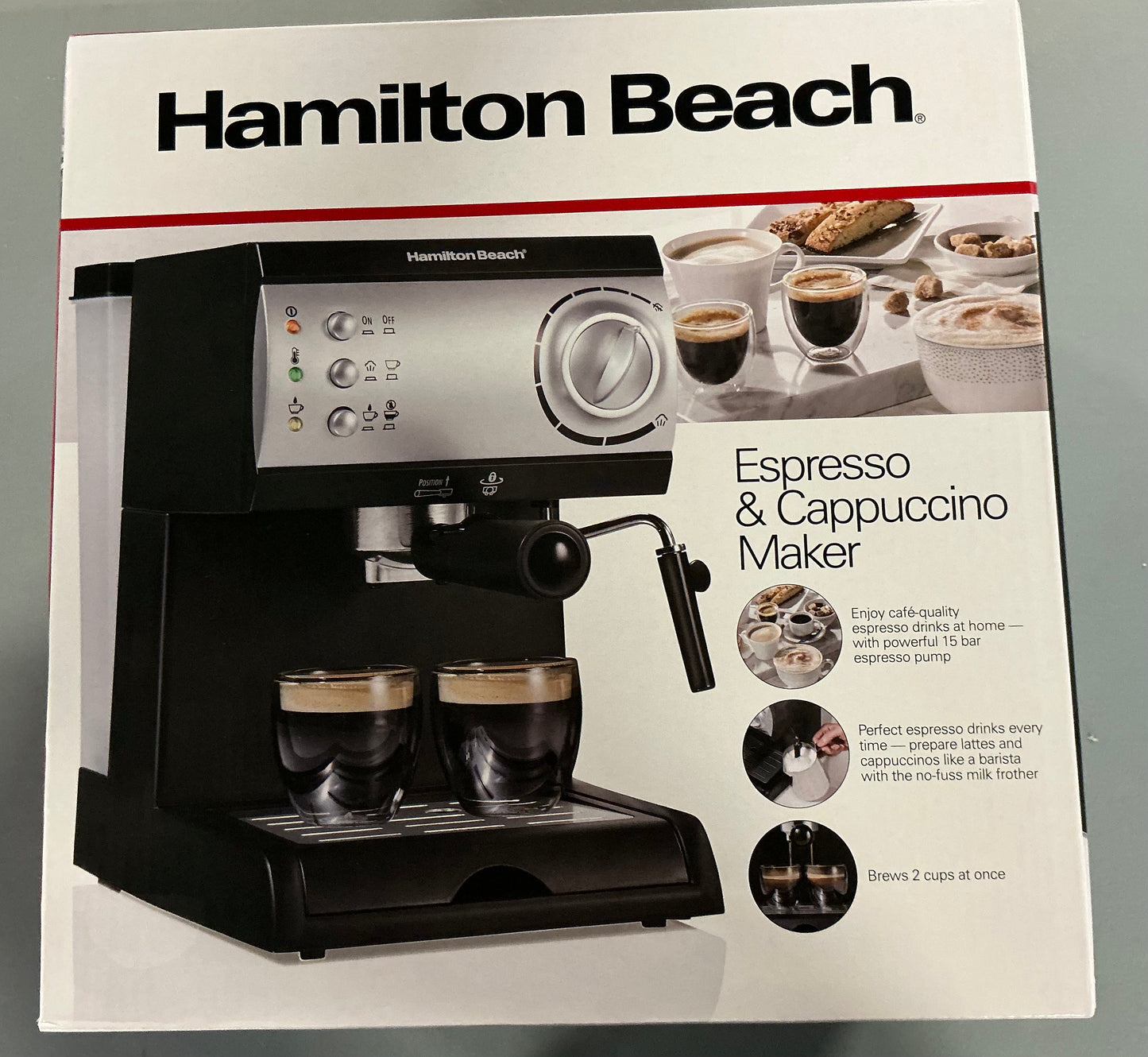 Hamilton Beach® Espresso & Cappuccino Maker