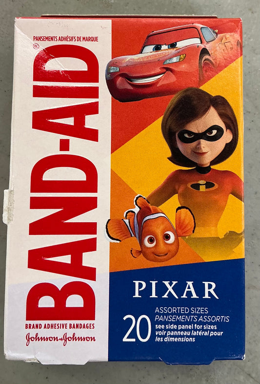 BAND-AID brand Disney/Pixar mash-up adhesive bandages