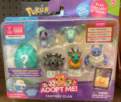 Adopt Me! Fantasy Clan Mini Figure Set -
6pk