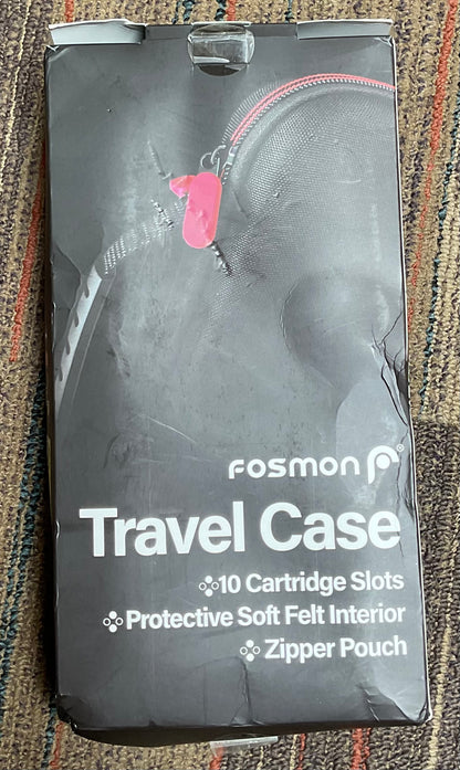 (Clearance) Fosmon For Switch 2 Carrying Case, Nintendo Switch 2 Case with 10 Game Card Slots, Nintendo Switch 2 Travel Case Protective Built-in Accessory Slot