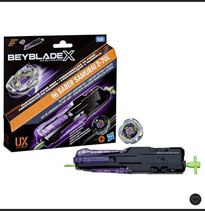 Beyblade X victory grip launcher set