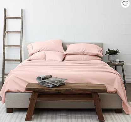 Casual Comfort™ Premium Ultra Soft Microfiber Wrinkle Free 6 Piece Sheet Set size king blush