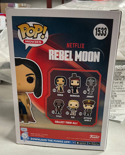 Rebel Moon Kora Funko Pop - MINOR PACKAGE FLAWS - PRODUCT IS NEW