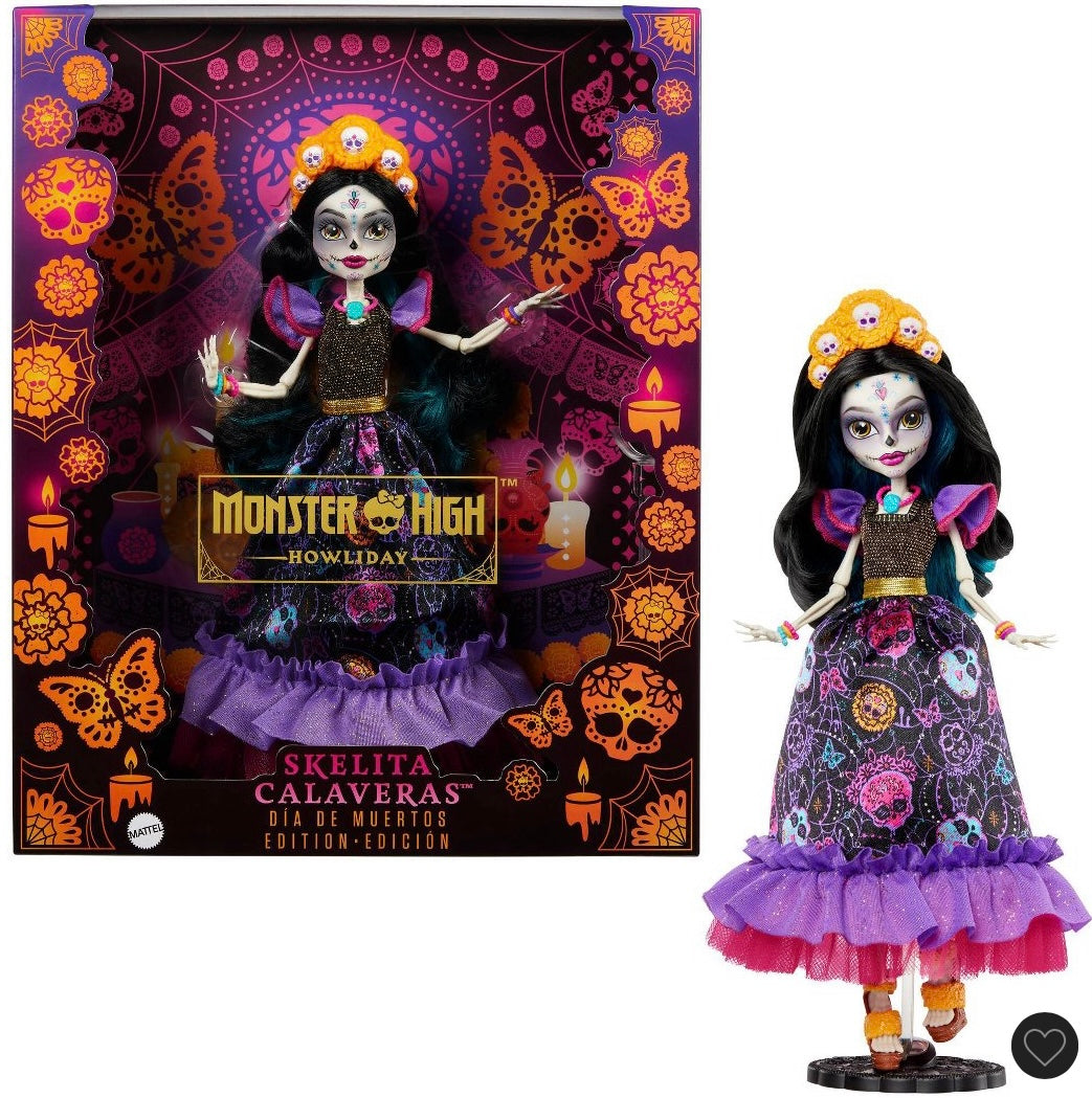 Monster High Holiday Dia De Muertos Skelita Calaveras
Fashion Doll
