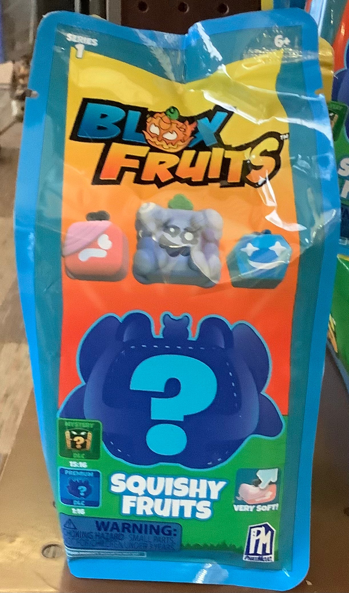 Blox Fruits Series 1 Single Mystery Squishy Fruit