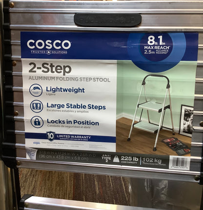 Cosco 2 Step All Aluminum Step Stool
