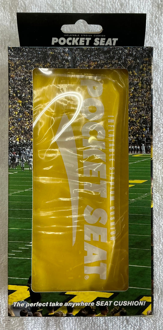 Pocket Seat inflatable stadium cushion