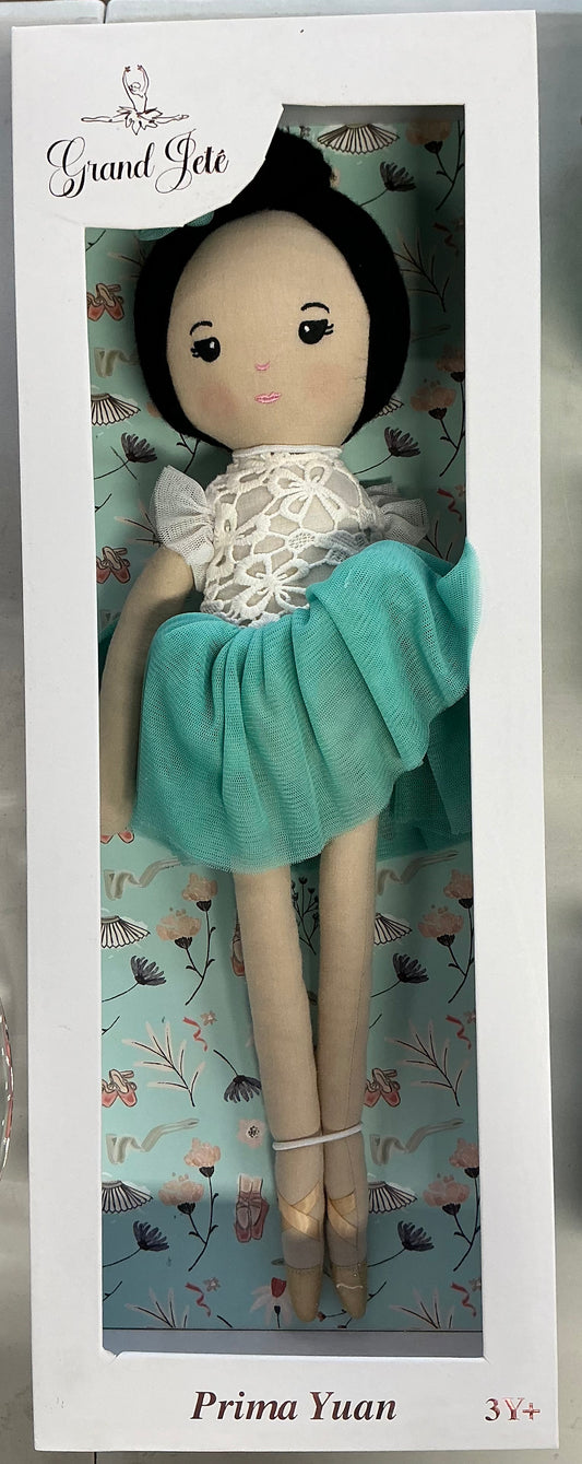 Prima Yuan Heirloom Rag Doll - 18" Tall - Handmade in India