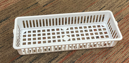 THRIFTY 70- White Slim Storage Tray