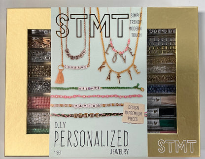 STMT D.I.Y. Personalized Jewelry Kit.