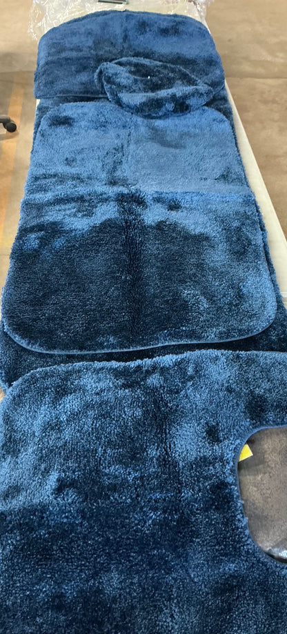 Garland Rug Traditional 5-pc. Bath Rug Set Included: 1 21x59 Inch Runner(s), 1 16x22 Inch Bath Rug(s), 1 20x33 Inch Bath Rug(s), 1 Standard Lid Cover(s), 1 23x20 Inch Contour Bath Rug(s)