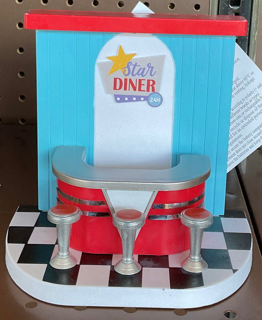 Novelty Figurals Diner Blue
