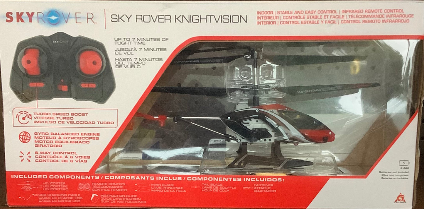 Sky Rover Knightvision Helicopter Drone