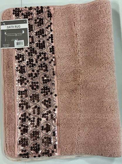 Popular Bath Sinatra Bath Rug 21”x32”-Blush