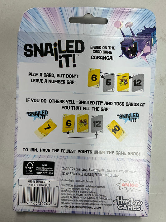 Snailed it! Family card game