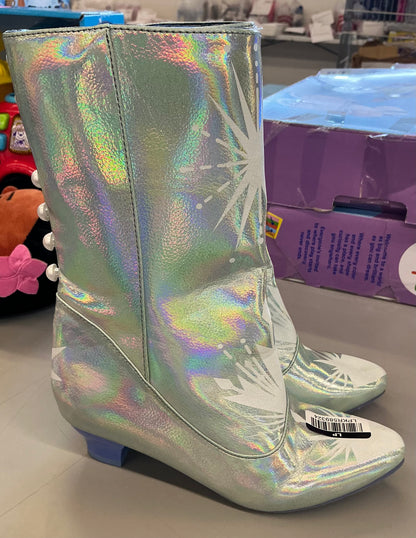 THRIFTY 70 - Disney frozen Elsa travel boots size 13/1 - AS IS - USED - FINAL SALE - NO RETURNS