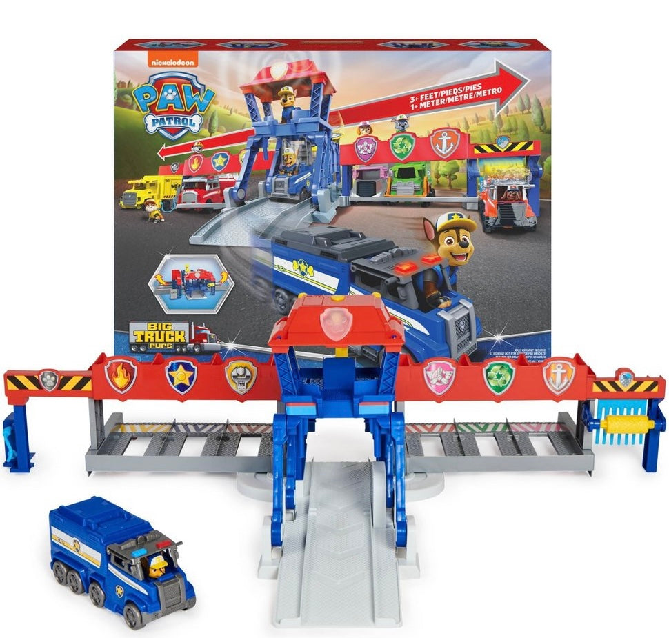 PAW Patrol Big Truck Pups Truck Stop HQ
Transforming Playset